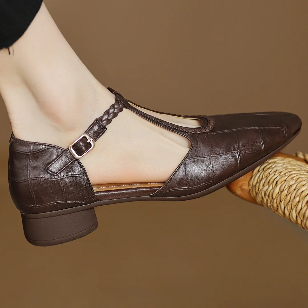 Boty Mary Janes – černá