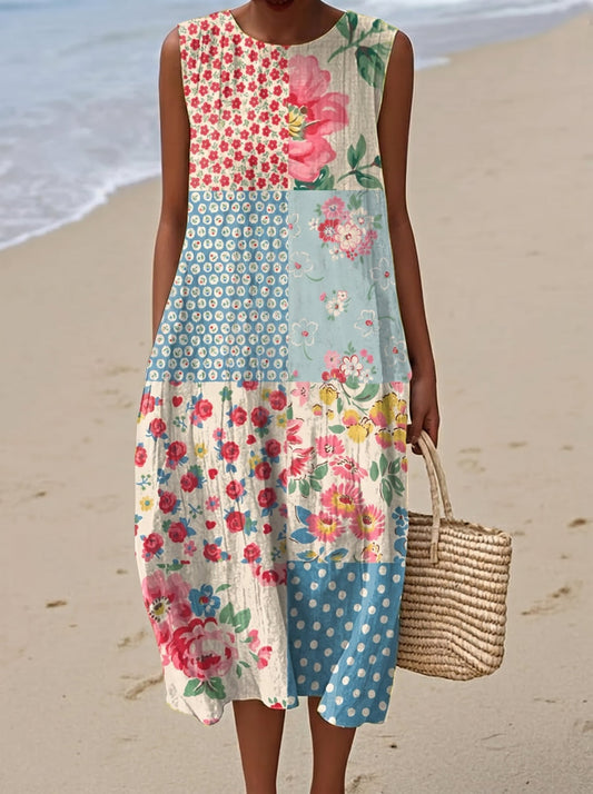 Lovisa | Midi šaty patchwork